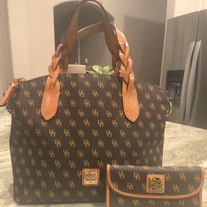 Dooney & Bourke Satchel with Wallet